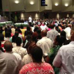 Congregation at First Baptist of Glenarden, Md. Photo by Avis Thomas.