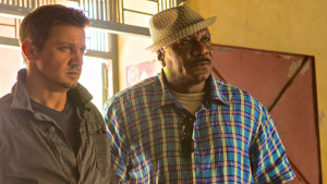 Jeremy Renner and Ving Rhames in Mission - Impossible - Rogue Nation.