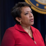 Attorney General Loretta Lynch tells a Department of Justice audience how America must reach "the Promised Land".