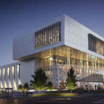 Photo of proposed North Seattle Police Precinct.