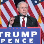 Several civil rights groups, including the NAACP, oppose U.S. Senator Jeff Sessions’ Attorney General nomination. This photo was taken during an immigration policy speech hosted by Donald Trump at the Phoenix Convention Center in Phoenix, Ariz. (Gage Skidmore/Wikimedia Commons)