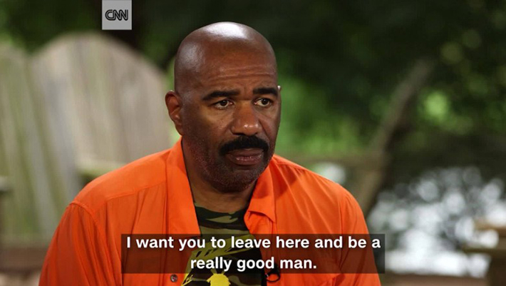 Steve Harvey Mentors Young Men At Camp - The Seattle Medium