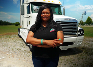 This Truck Driver Is Making A Overhaul In The Male-Dominated Industry ...