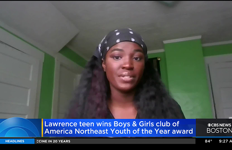 Lawrence Teen Wins Boys & Girls Clubs Northeast Youth Of The Year Award