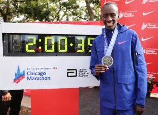 Kelvin Kiptum Smashes Men’s Marathon World Record In Chicago