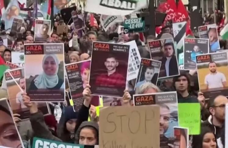 Pro-Palestine Protesters March In Olympia - The Seattle Medium