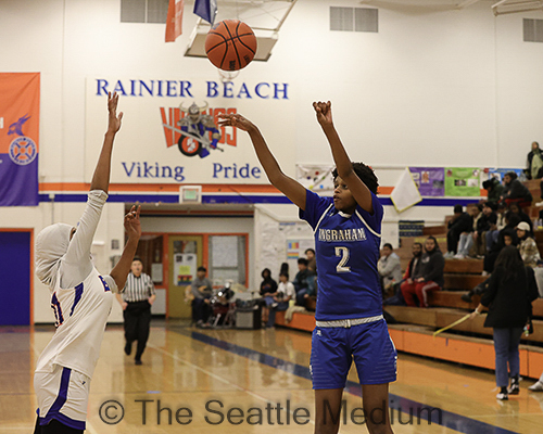 Ingraham Rams Outlast Rainier Beach Lady Vikings In Tight Metro League Matchup