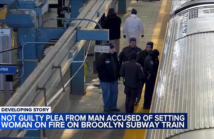 Man Accused Of Burning Woman To Death On Subway Pleads Not Guilty - The ...