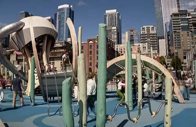 Seattle Celebrates Completion Of Elliott Bay Waterfront Park
