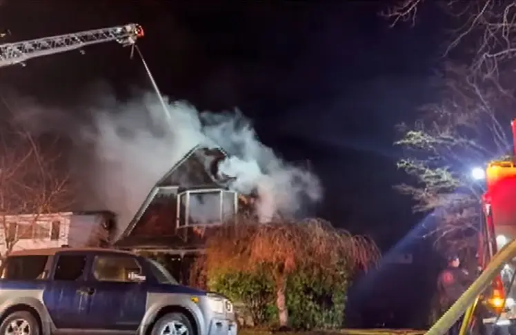 Three-Alarm Fire Strikes Seattle’s Leschi Neighborhood