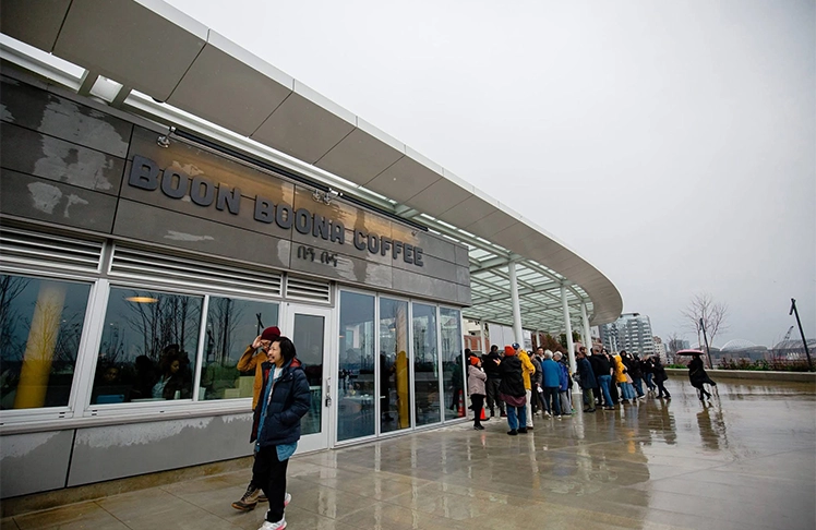 With The Puget Sound At Its Back, Boon Boona Celebrates A New Chapter on Seattle’s Waterfront