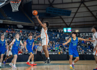 Aklog’s 32 Points Lead Eastside Catholic Past Liberty In 3A Elimination Game